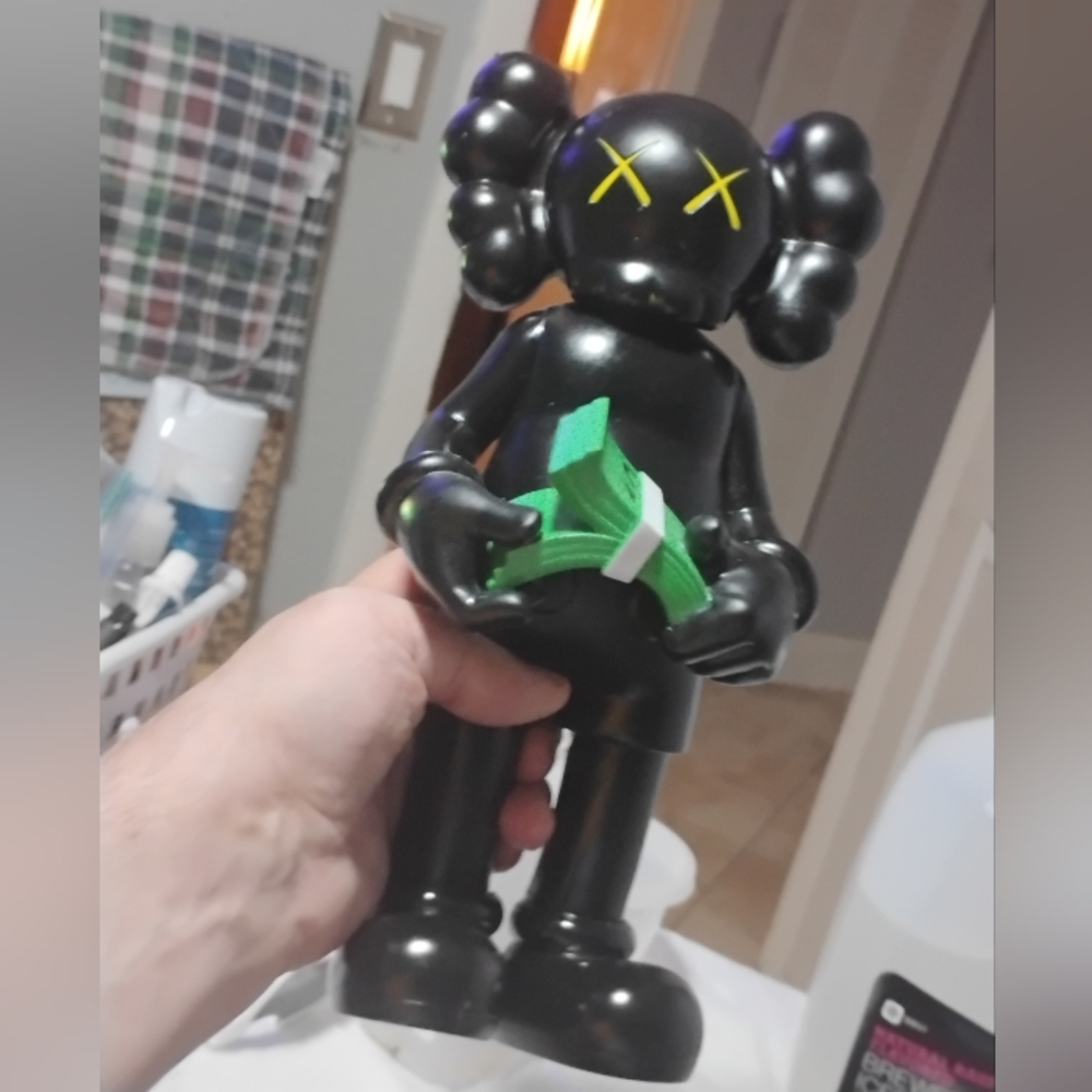 Black Kaws Companion 12in Figure Brand New Without Box
